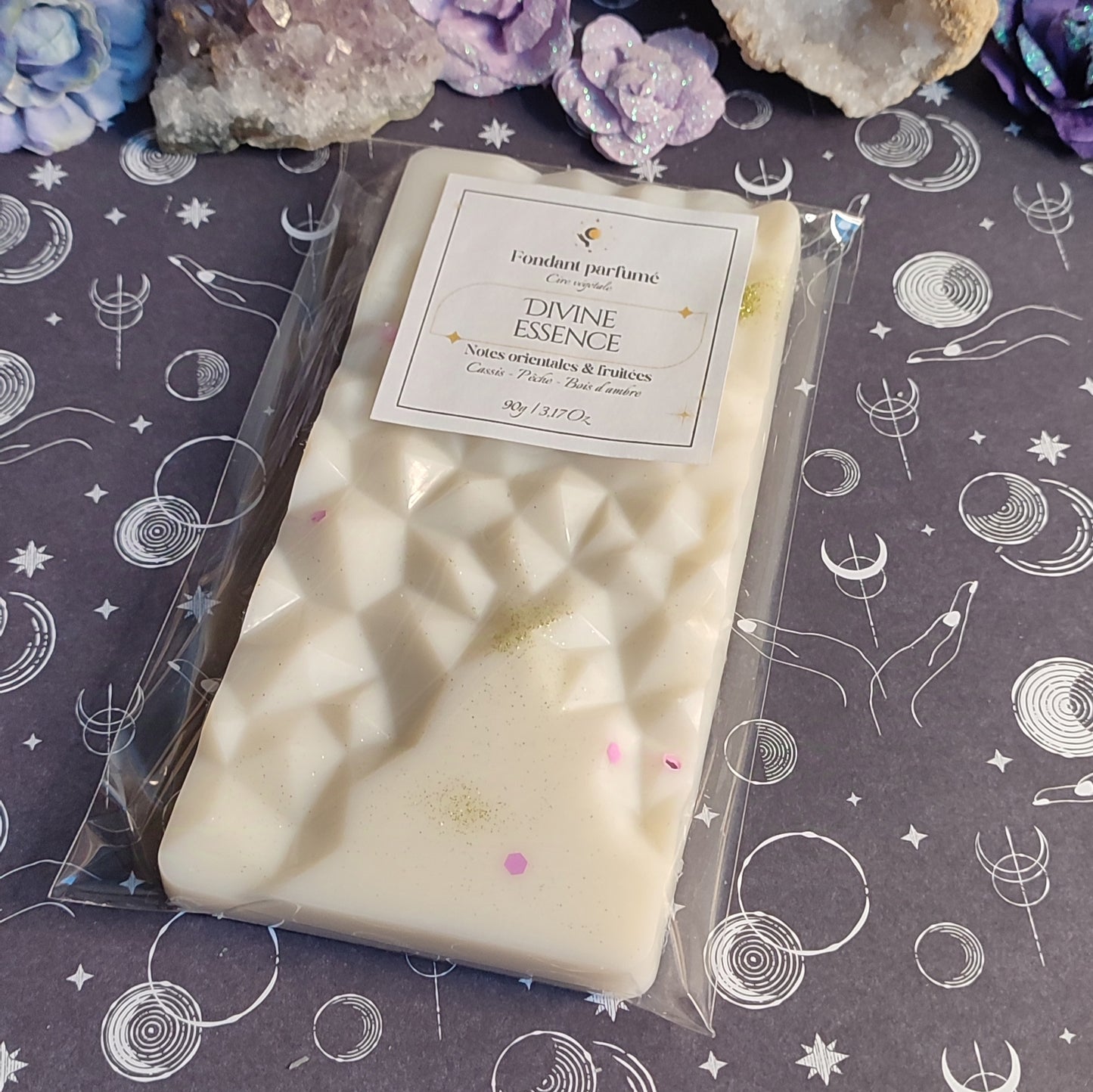 Fondant parfumé en tablette "Divine essence" - Mystique Opale